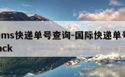 国际ems快递单号查询-国际快递单号查询17track