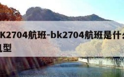 BK2704航班-bk2704航班是什么机型
