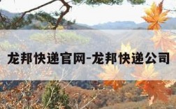 龙邦快递官网-龙邦快递公司
