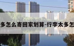 行李太多怎么寄回家划算-行李太多怎么寄存