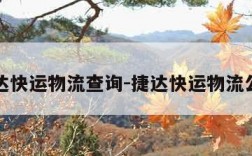 捷达快运物流查询-捷达快运物流公司