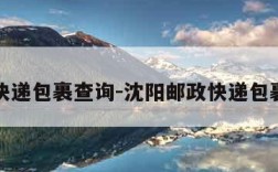 邮政快递包裹查询-沈阳邮政快递包裹查询