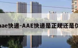 aae快递-AAE快递是正规还是仿